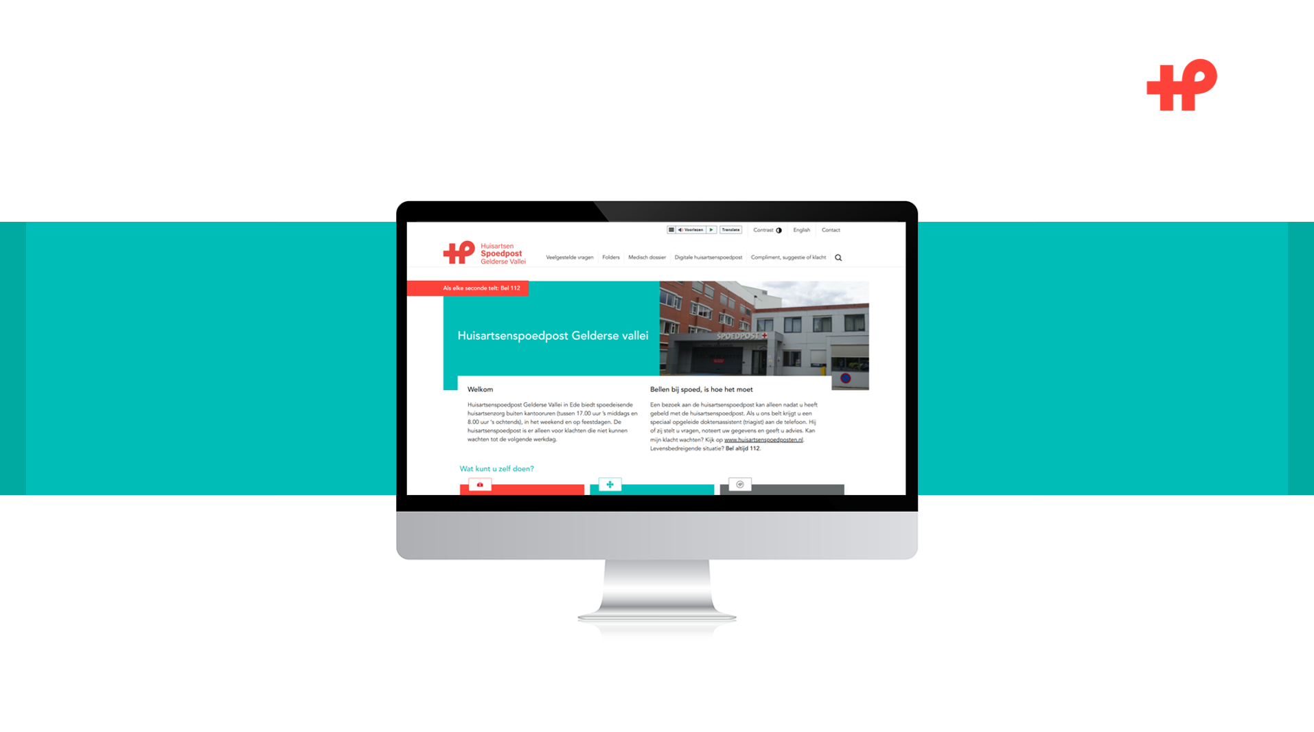 Nieuwe website huisartsenspoedpost - geopend